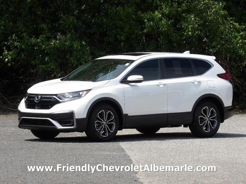White 2020 Honda CR-V EX
