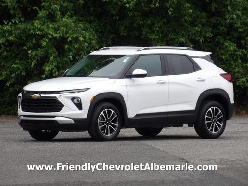 White 2025 Chevrolet Trailblazer LT