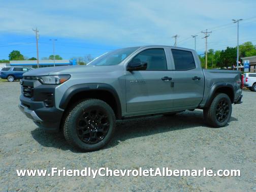 Gray 2026 Chevrolet Colorado Trail Boss Truck