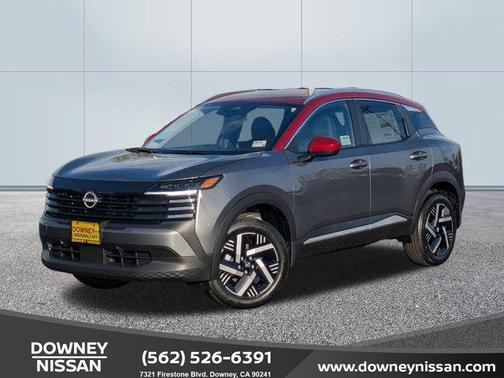 Gun Metallic/Scarlet Ember Tintcoat 2026 Nissan Kicks SV