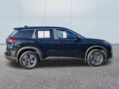 Super Black 2024 Nissan Rogue SV