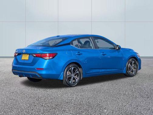 Electric Blue Metallic 2022 Nissan Sentra SV