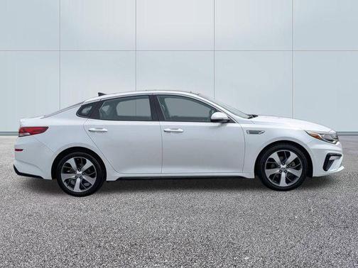 Snow White Pearl 2019 Kia Optima S