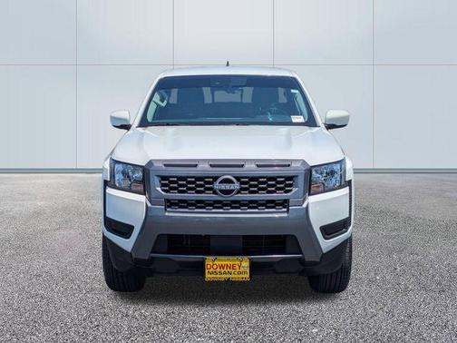 Glacier White 2025 Nissan Frontier SV