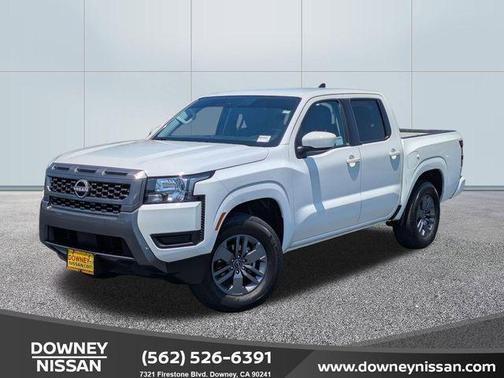 Glacier White 2025 Nissan Frontier SV