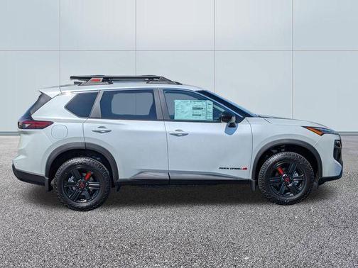 Everest White Pearl Tricoat 2026 Nissan Rogue Rock Creek