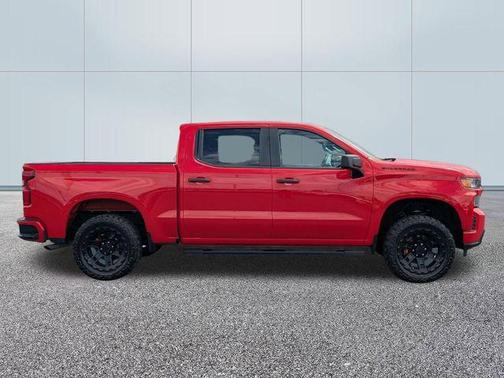 Red Hot 2021 Chevrolet Silverado 1500 Custom