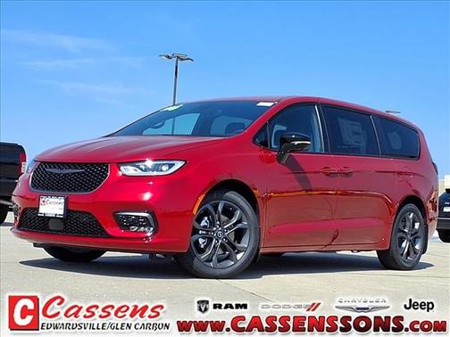 Red 2026 Chrysler Pacifica Select