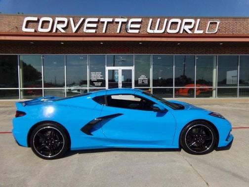 Rapid Blue 2023 Chevrolet Corvette Stingray w/2LT
