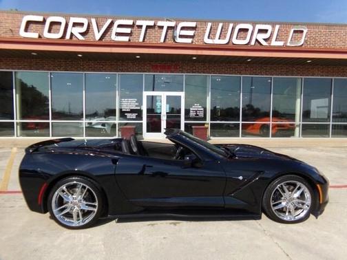 Black 2016 Chevrolet Corvette Stingray Z51