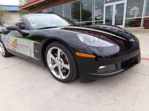 Black 2008 Chevrolet Corvette Indy Pace Car