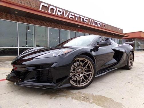 Black 2024 Chevrolet Corvette Z06