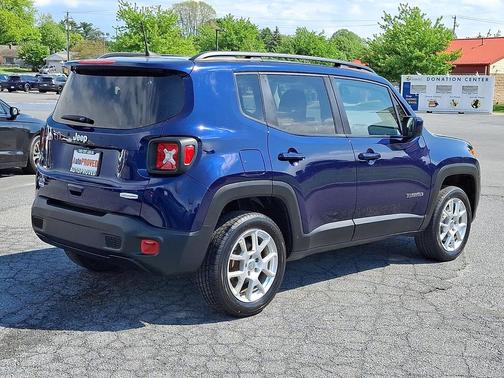 Jetset Blue Clearcoat 2020 Jeep Renegade Latitude