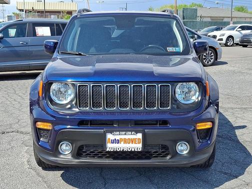 Jetset Blue Clearcoat 2020 Jeep Renegade Latitude