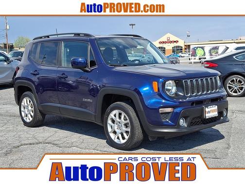 Jetset Blue Clearcoat 2020 Jeep Renegade Latitude