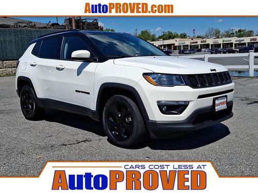 White Clearcoat 2019 Jeep Compass Latitude