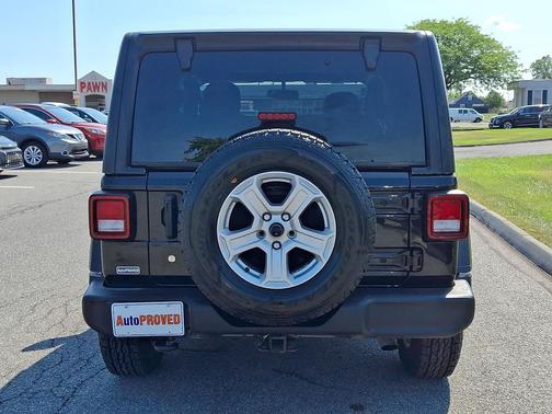 Black Clearcoat 2019 Jeep Wrangler Sport S