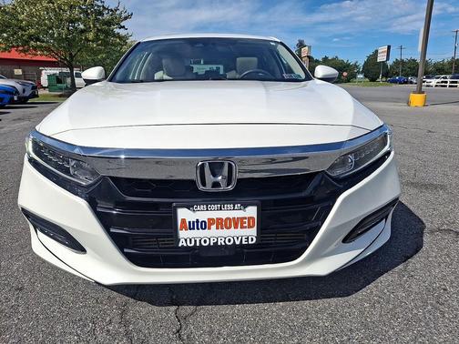 Platinum White Pearl 2020 Honda Accord EX 1.5T