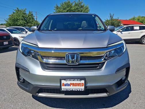 Lunar Silver Metallic 2021 Honda Pilot AWD EX-L