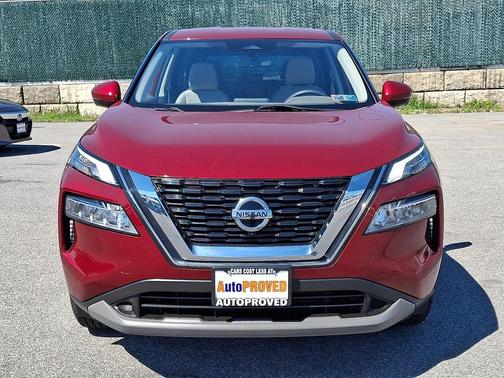 Scarlet Ember Tintcoat 2021 Nissan Rogue SV