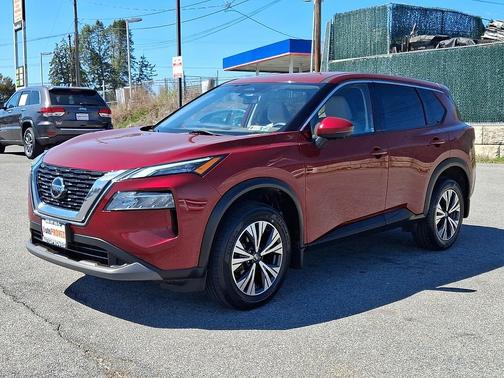 Scarlet Ember Tintcoat 2021 Nissan Rogue SV