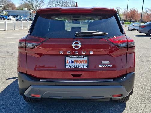 Scarlet Ember Tintcoat 2021 Nissan Rogue SV