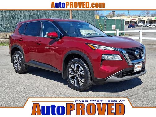 Scarlet Ember Tintcoat 2021 Nissan Rogue SV