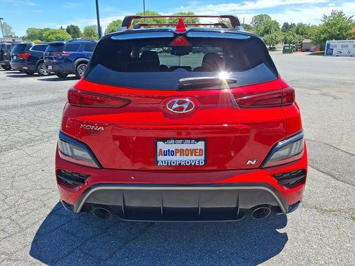 Racing Red 2022 Hyundai Kona N