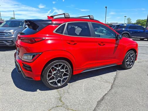 Racing Red 2022 Hyundai Kona N