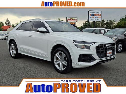 Carrara White 2019 Audi Q8 3.0T Premium