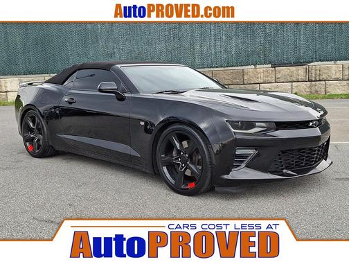 Mosaic Black Metallic 2016 Chevrolet Camaro 1SS