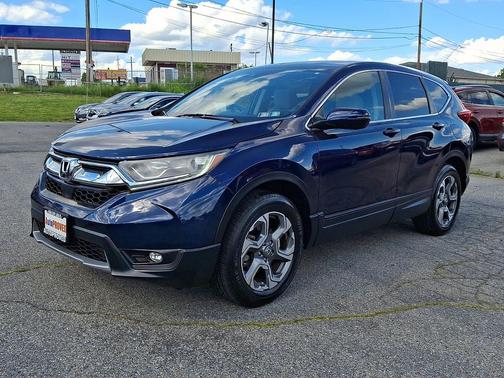 Obsidian Blue Pearl 2019 Honda CR-V EX