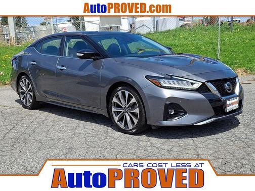 Gun Metallic 2019 Nissan Maxima 3.5 Platinum