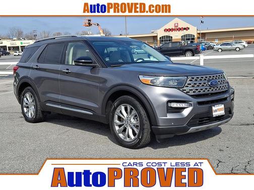 Carbonized Gray Metallic 2021 Ford Explorer Limited