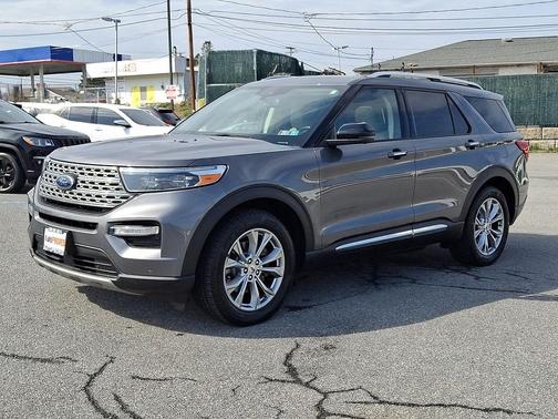 Carbonized Gray Metallic 2021 Ford Explorer Limited
