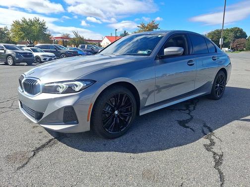 Gray Metallic 2023 BMW 330 xDrive