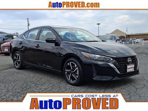 Super Black 2024 Nissan Sentra SV