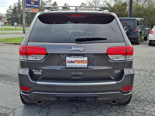 Granite Crystal Metallic Clearcoat 2020 Jeep Grand Cherokee Overland