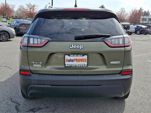 Olive Green Pearlcoat 2020 Jeep Cherokee Latitude Plus