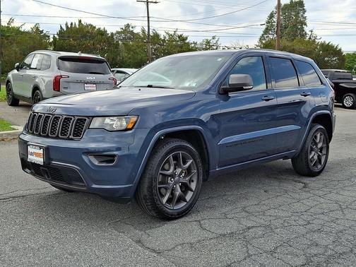 Slate Blue Pearlcoat 2021 Jeep Grand Cherokee 80th Anniversary 4x4