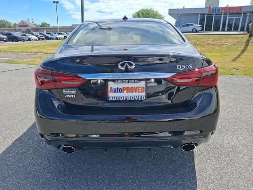 Black Obsidian 2018 INFINITI Q50 3.0t Sport