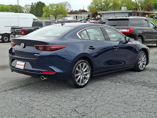 Deep Crystal Blue Mica 2019 Mazda Mazda3 FWD w/Premium Package