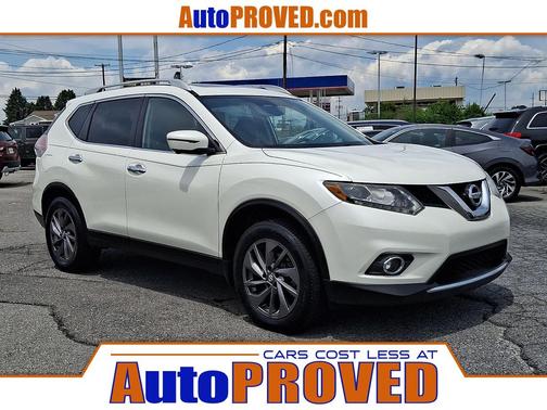 Pearl White 2016 Nissan Rogue SL