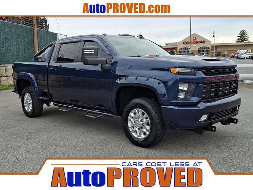 Blue Metallic 2021 Chevrolet Silverado 2500 LT