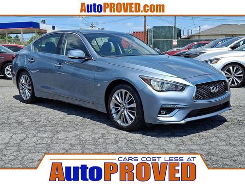 Hagane Blue 2019 INFINITI Q50 3.0t LUXE