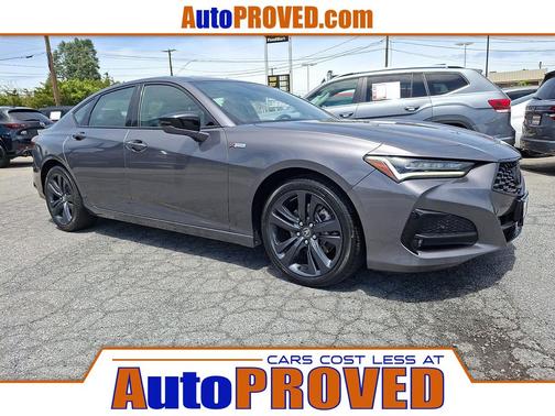 Modern Steel Metallic 2022 Acura TLX A-Spec
