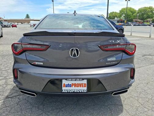 Modern Steel Metallic 2022 Acura TLX A-Spec