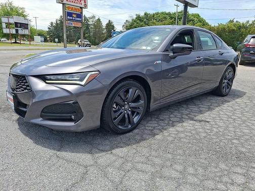 Modern Steel Metallic 2022 Acura TLX A-Spec