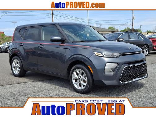 Gravity Gray 2021 Kia Soul S