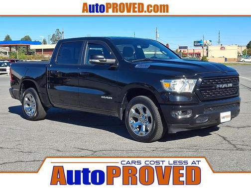 Diamond Black Crystal Pearlcoat 2022 RAM 1500 Big Horn/Lone Star